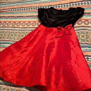 Girl’s Christmas dress.